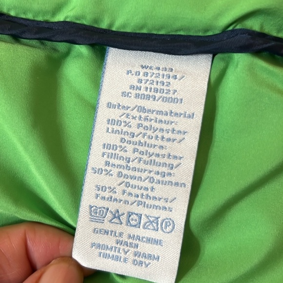 Boden Women's Green Puffer Jacket, Coat size 2 - Picture 6 of 7